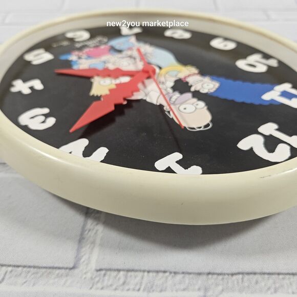 the simpsons vintage RARE original promo clock 1990 Works! collectibles WORKING! - Picture 5 of 16